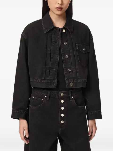 AllSaints Blink cropped denim jacket