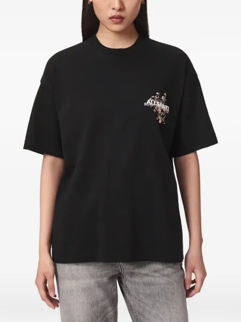 AllSaints floral-print T-shirt