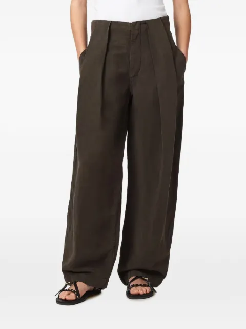 AllSaints pantalones anchos con pinzas