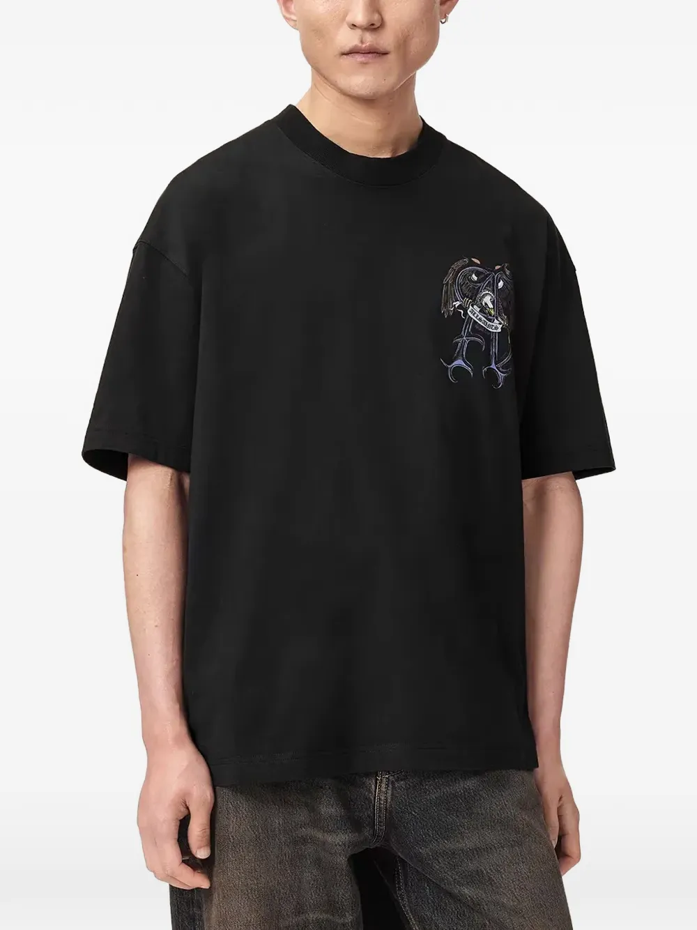 AllSaints round-neck short-sleeve T-shirt