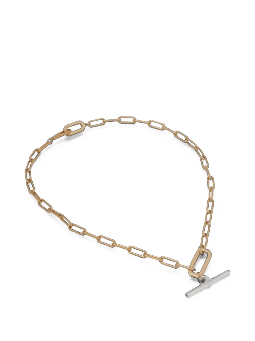 AllSaints T-bar chain necklace