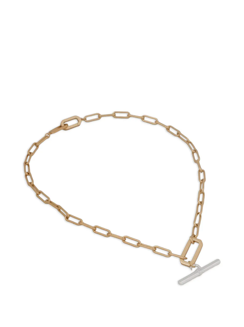 AllSaints T-bar chain necklace