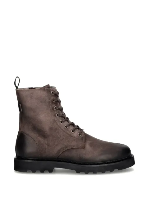 AllSaints Skiff lace-up leather boots