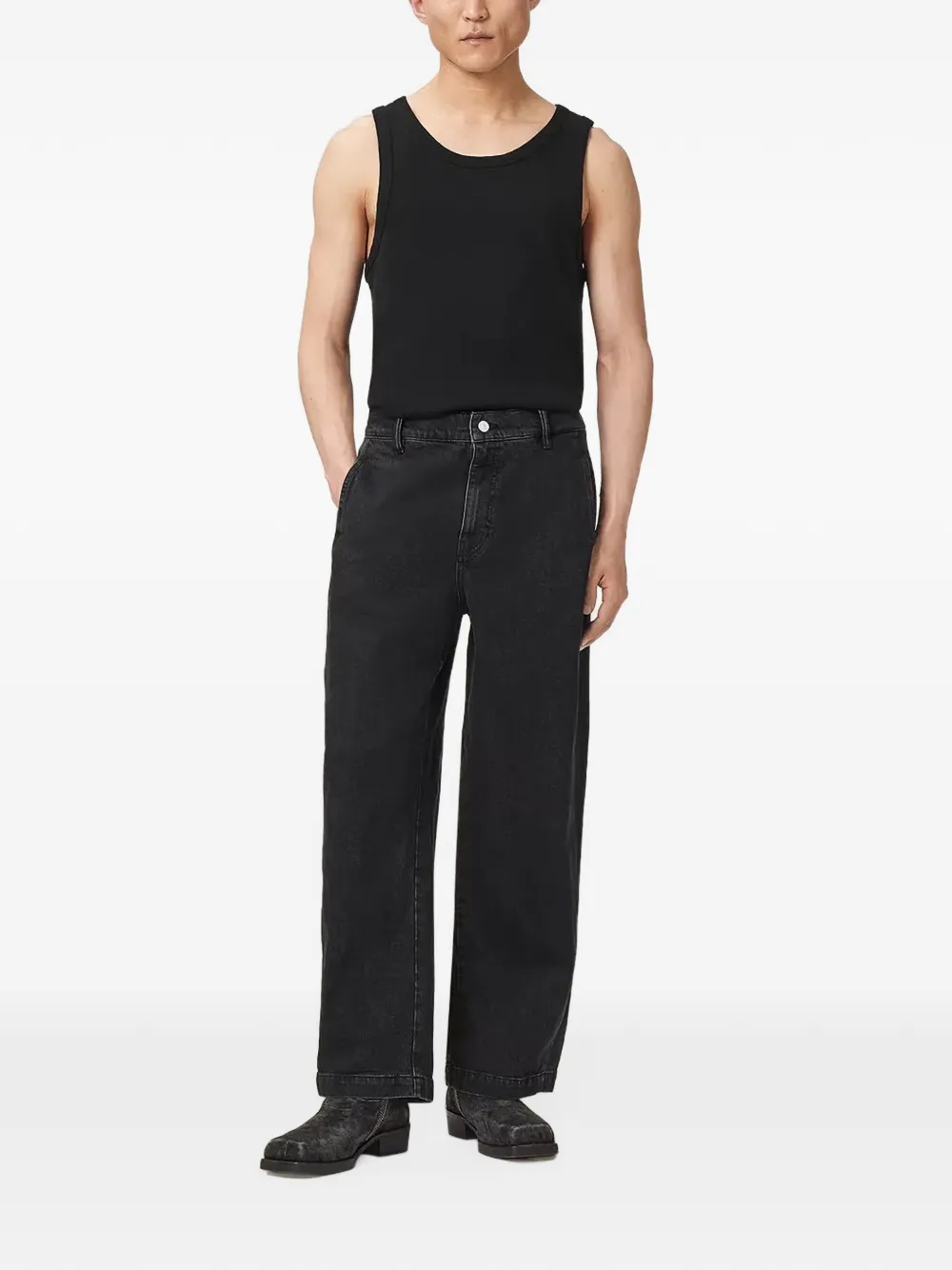 AllSaints Straight jeans Zwart