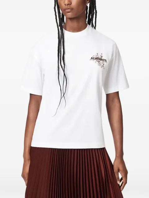 AllSaints  logo-print T-shirt