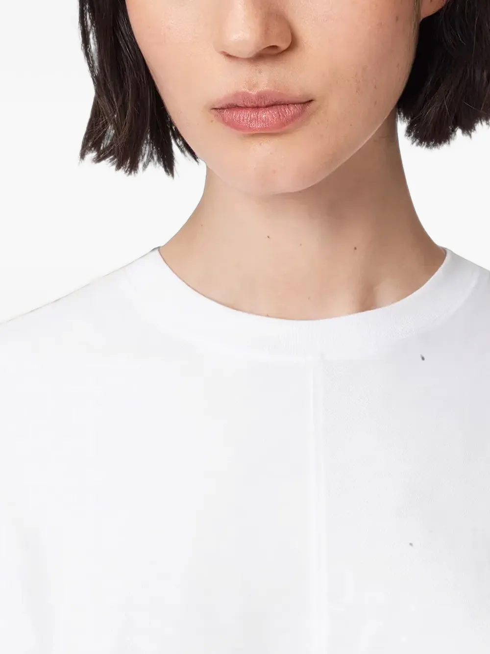 AllSaints T-shirt met geplooide rug Wit