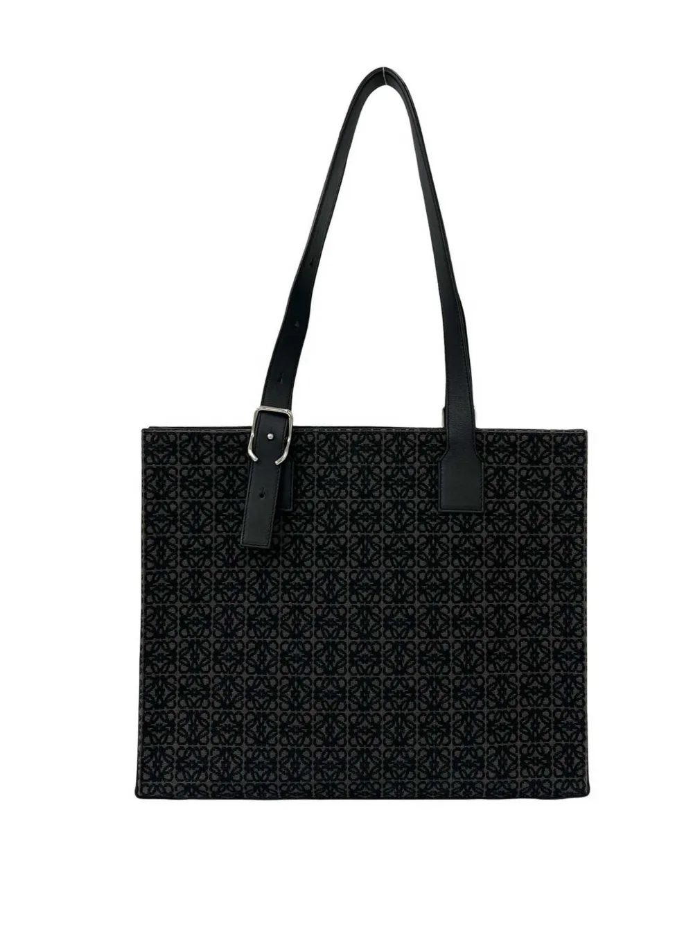 Loewe Pre-Owned 2020-2026 Anagram Canvas tote bag - Nero