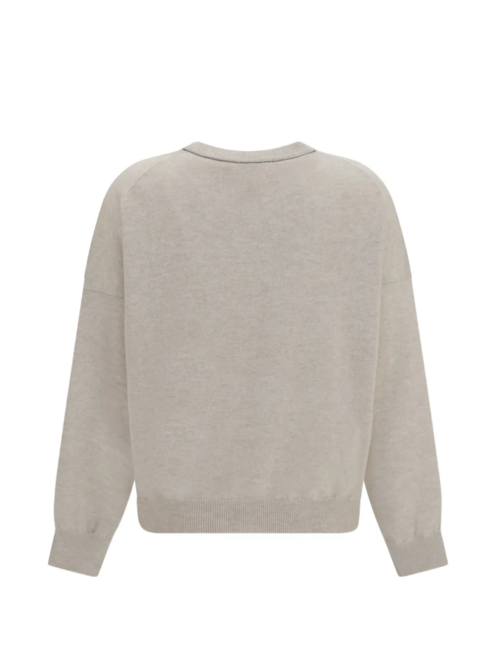 Brunello Cucinelli Monili-chain sweater Beige