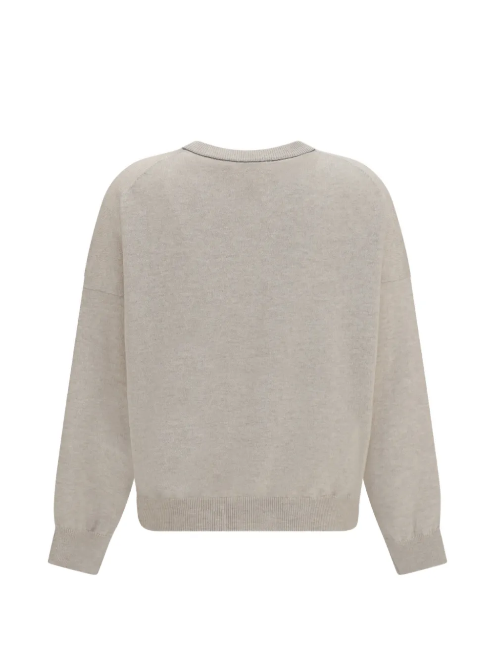 Brunello Cucinelli Monili-chain sweater Beige