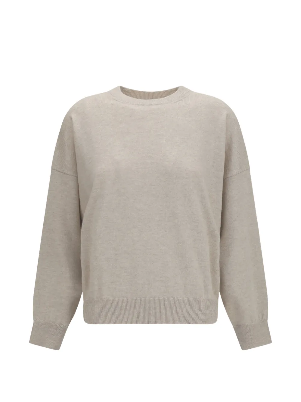 Brunello Cucinelli Monili-chain sweater Beige