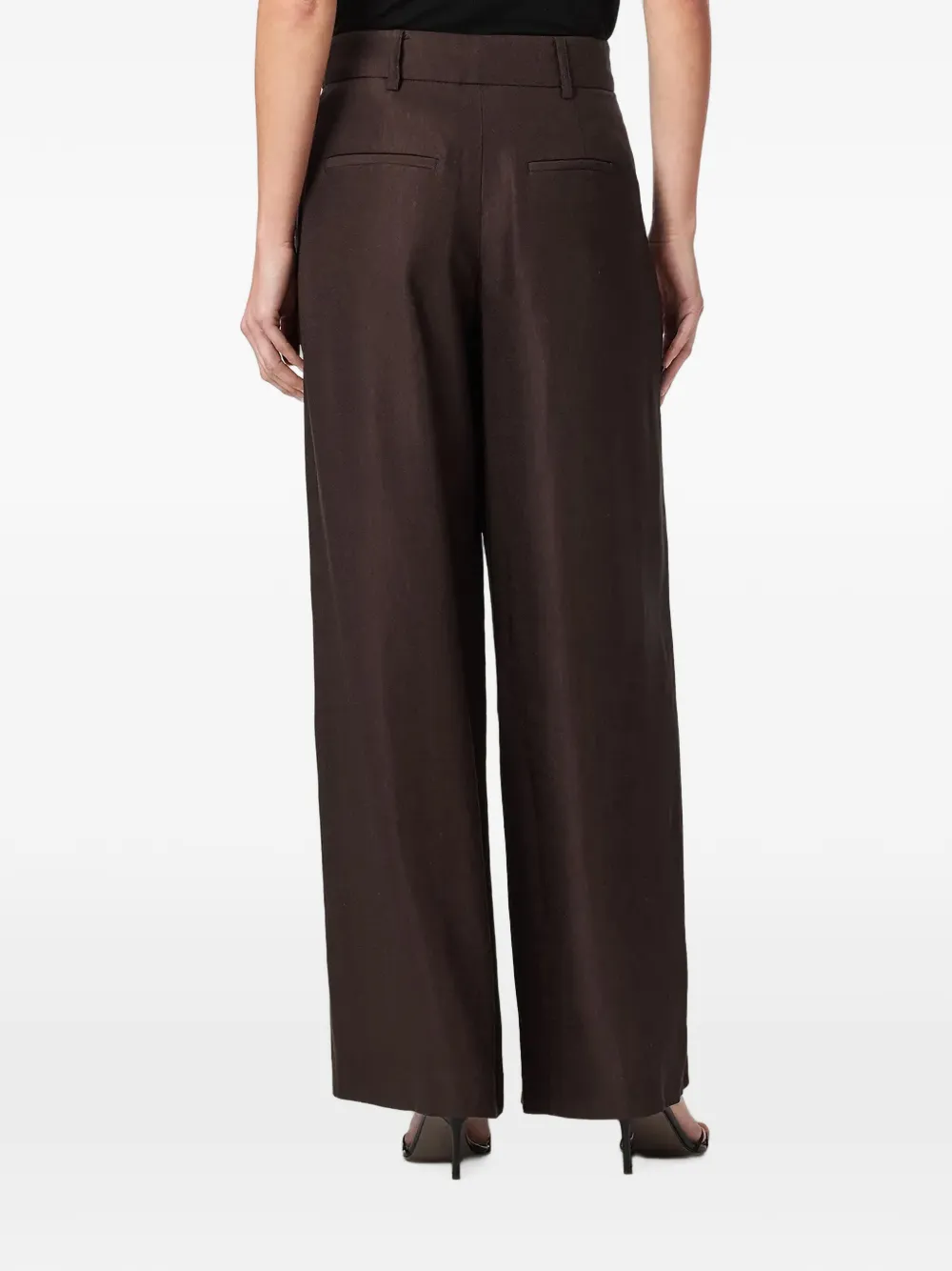 AllSaints Plooibroek Bruin
