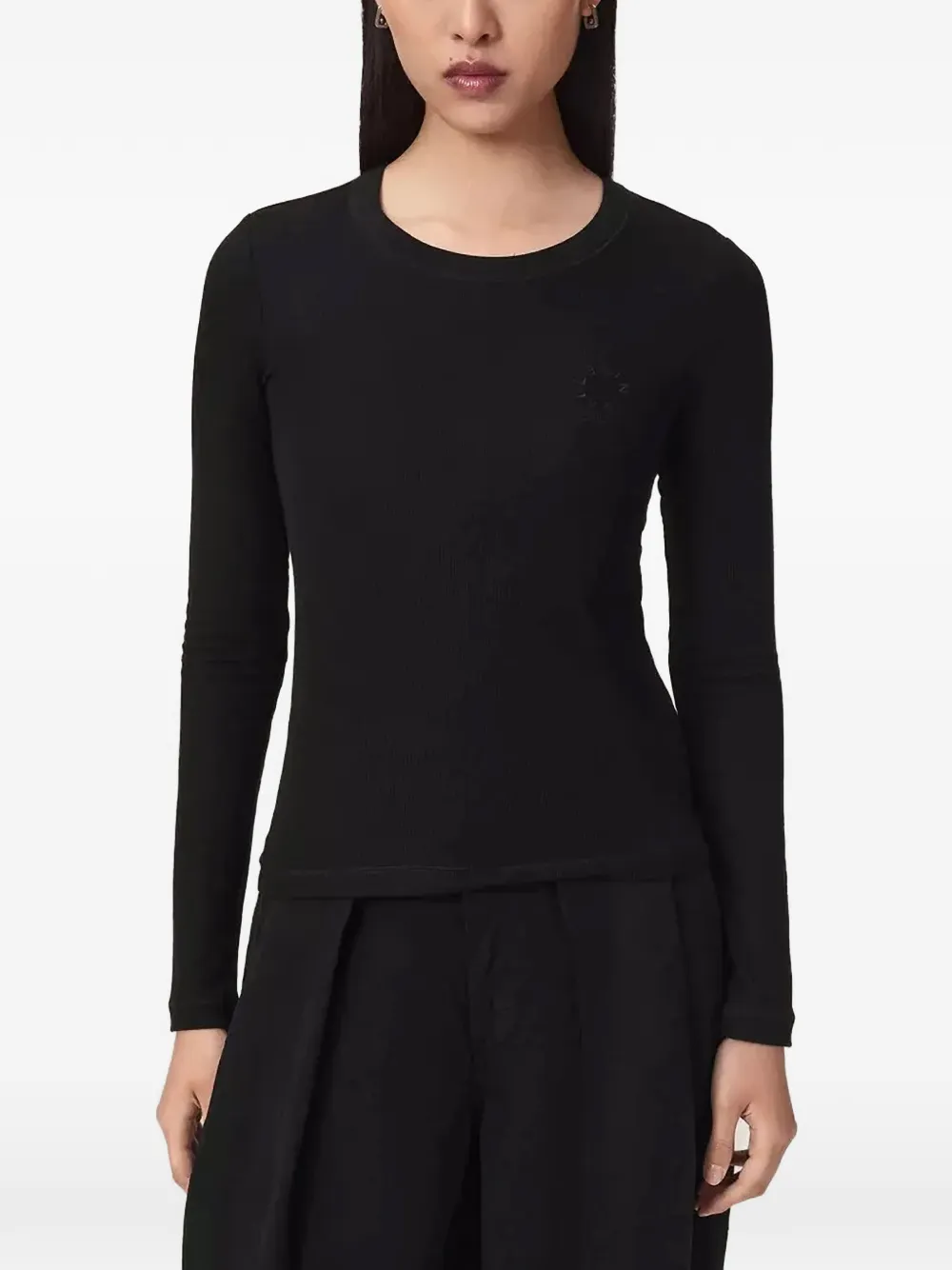 AllSaints Stevie Haven ribbed top