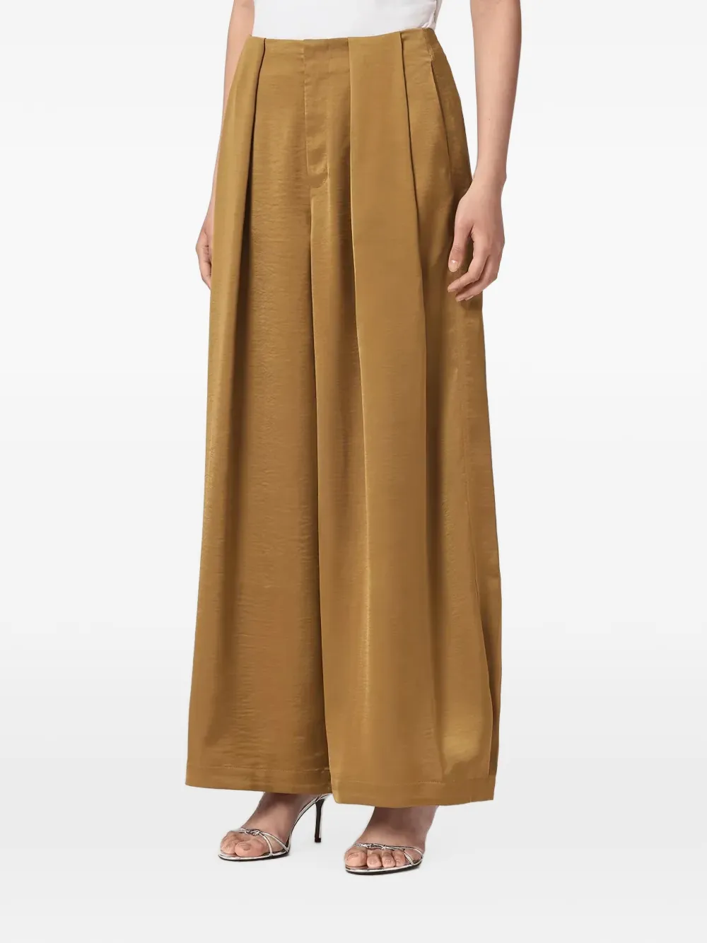 AllSaints pleated palazzo pants