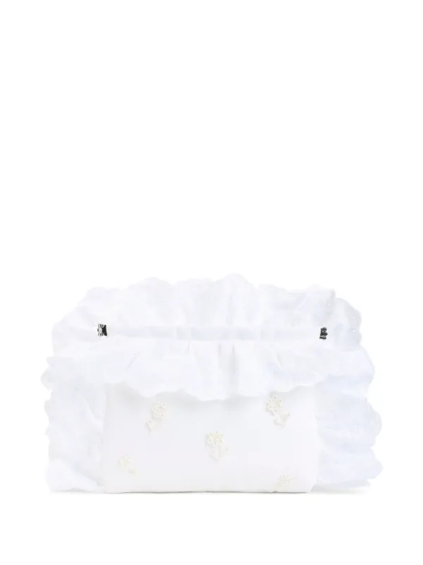 Simone Rocha Pillowcase Clutch Bag in White