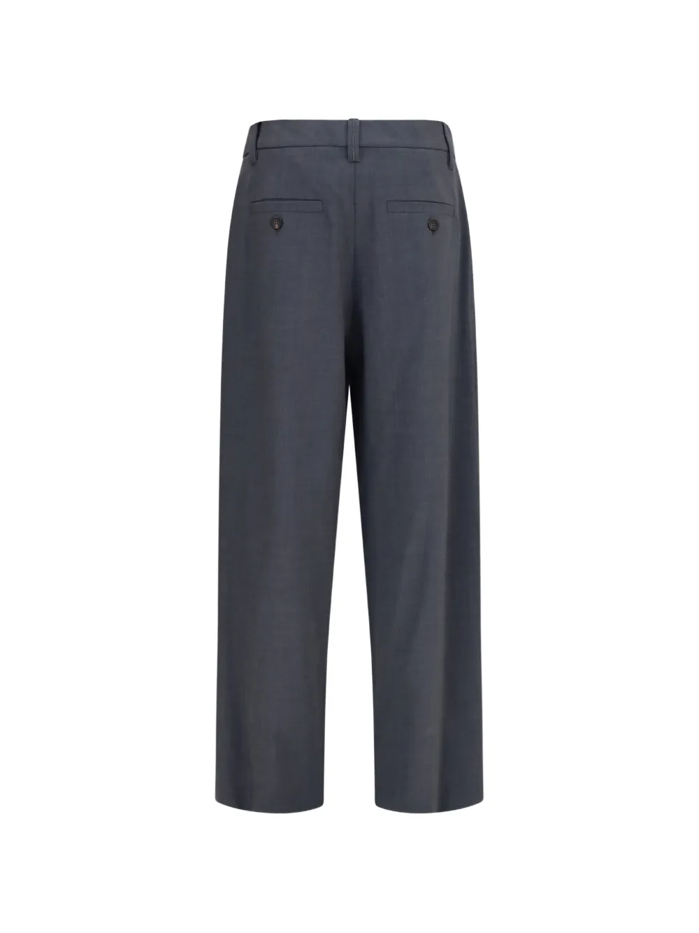 Brunello Cucinelli Pantalon met Monili-detail Grijs