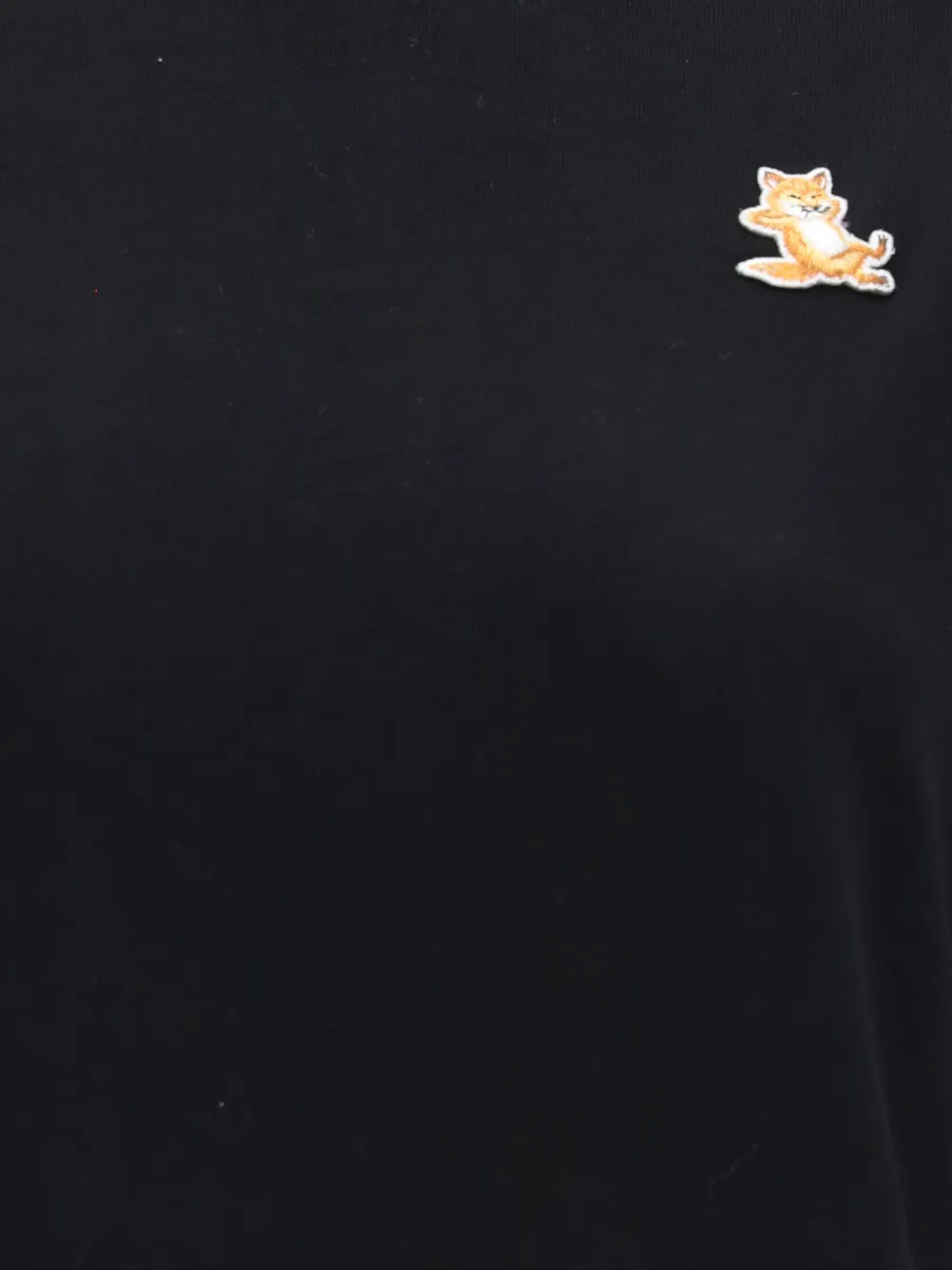 Maison Kitsuné Chillax Fox T-shirt Zwart