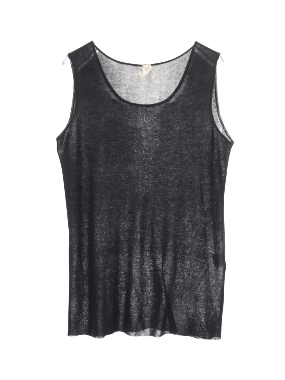 Hermès Pre-Owned 2000s knit tank top - Schwarz