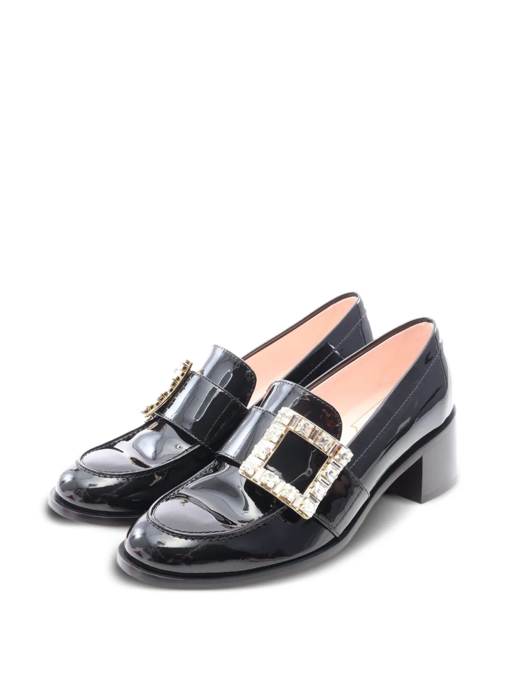 Roger Vivier Vintage mocassins Viv Ranger Strass - Noir