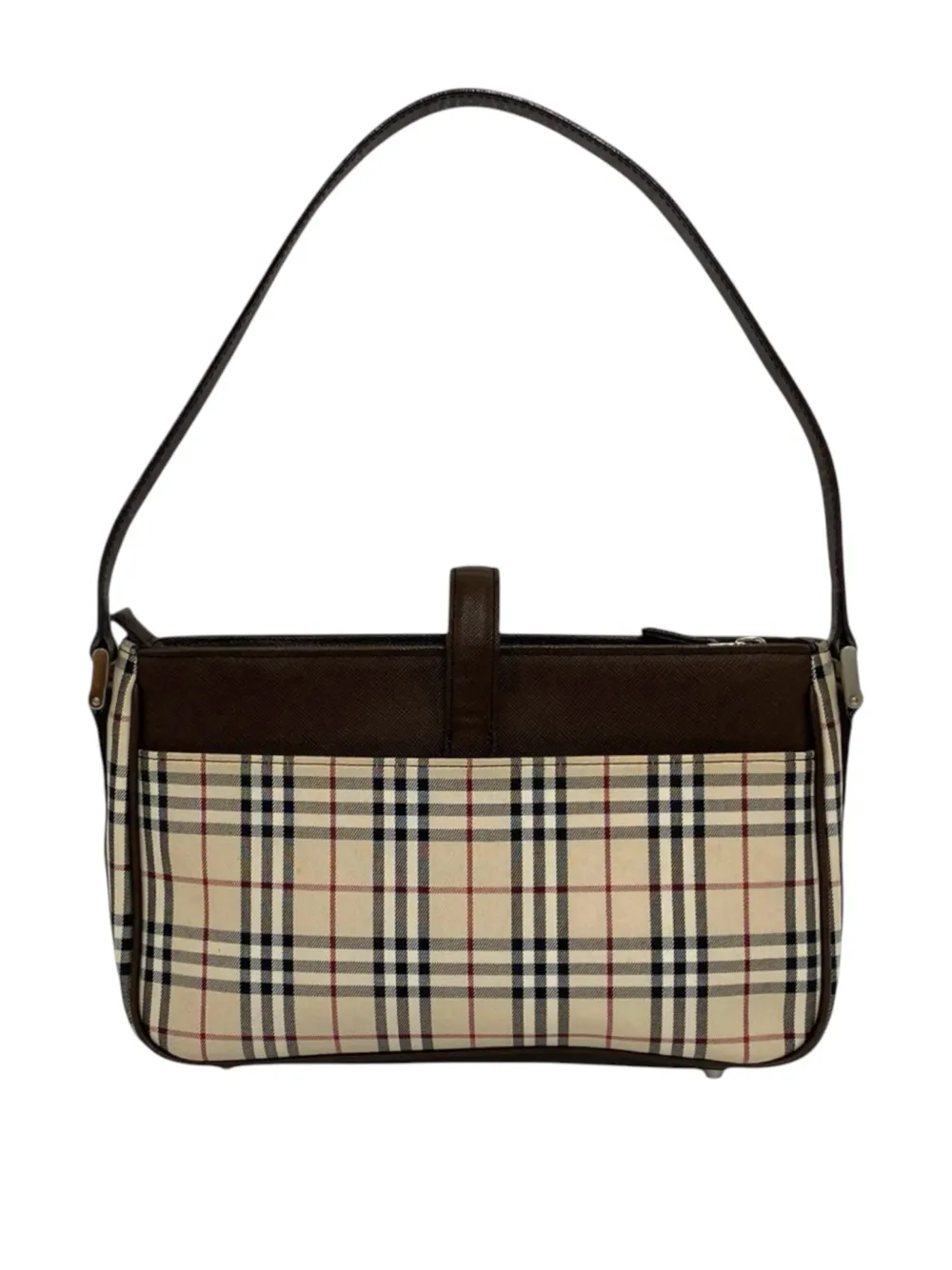 Burberry Pre-Owned 2000-2015 House Check shoulder bag - Toni neutri