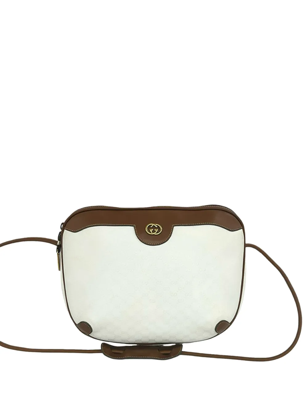 Gucci Pre-Owned 20th Century Micro GG Supreme crossbody bag - Bianco