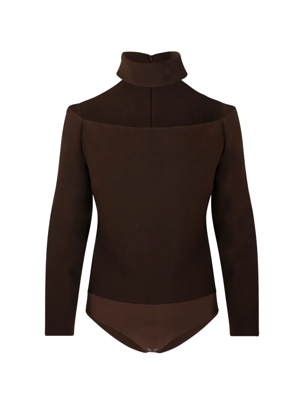 OSCAR The Collection Aimée cut-out high-neck bodysuit