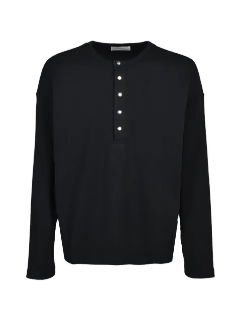 CEDARWOOD Soft Rib henley t-shirt