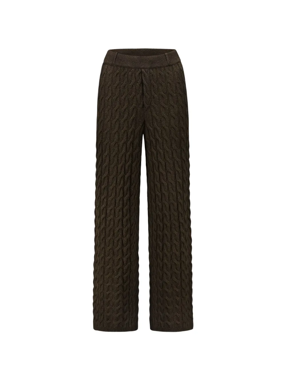 Ftc Broek met wijde pijpen Bruin