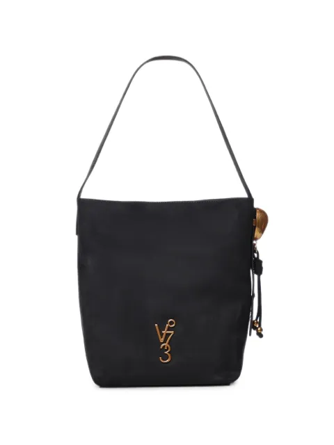 V°73 logo-plaque shoulder bag
