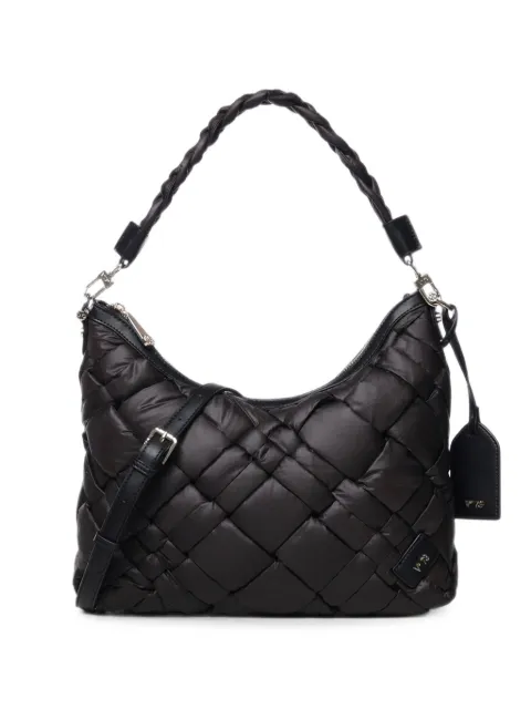 V°73 Tormalina padded woven tote bag