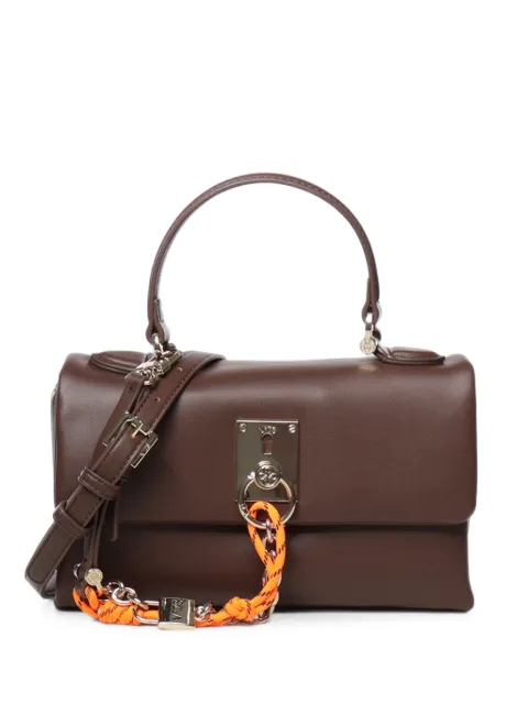 V°73 Alabastro woven-chain tote bag