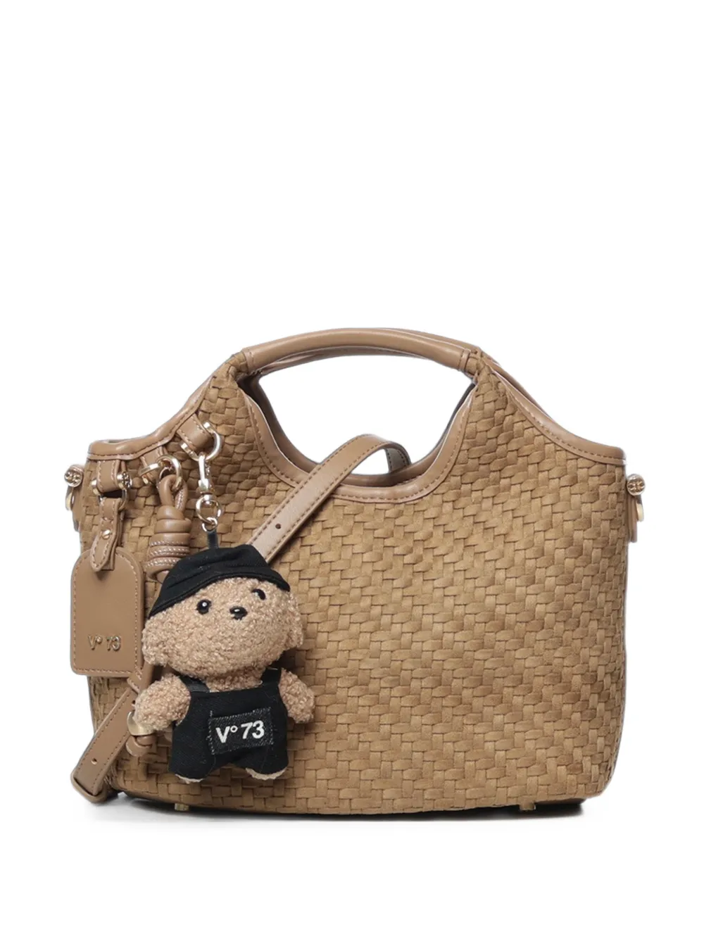 V°73 Zelda woven-effect shoulder bag