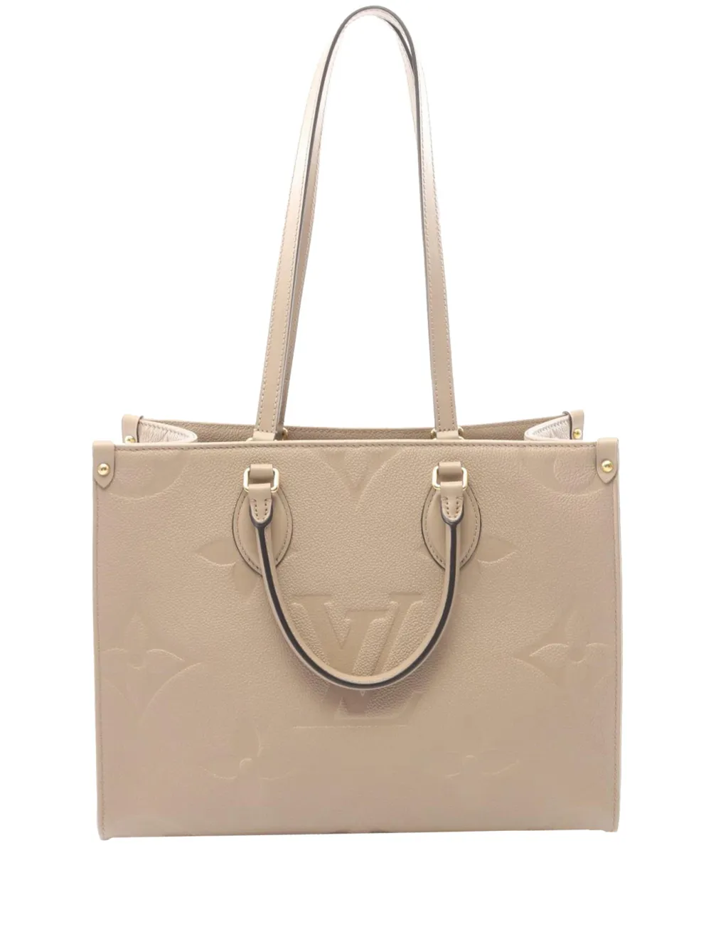 Louis Vuitton Pre-Owned 2021-2026 Monogram Empreinte OnTheGo MM satchel - Toni neutri