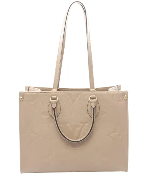 Louis Vuitton Pre-Owned 2021-2026 Monogram Empreinte OnTheGo MM satchel