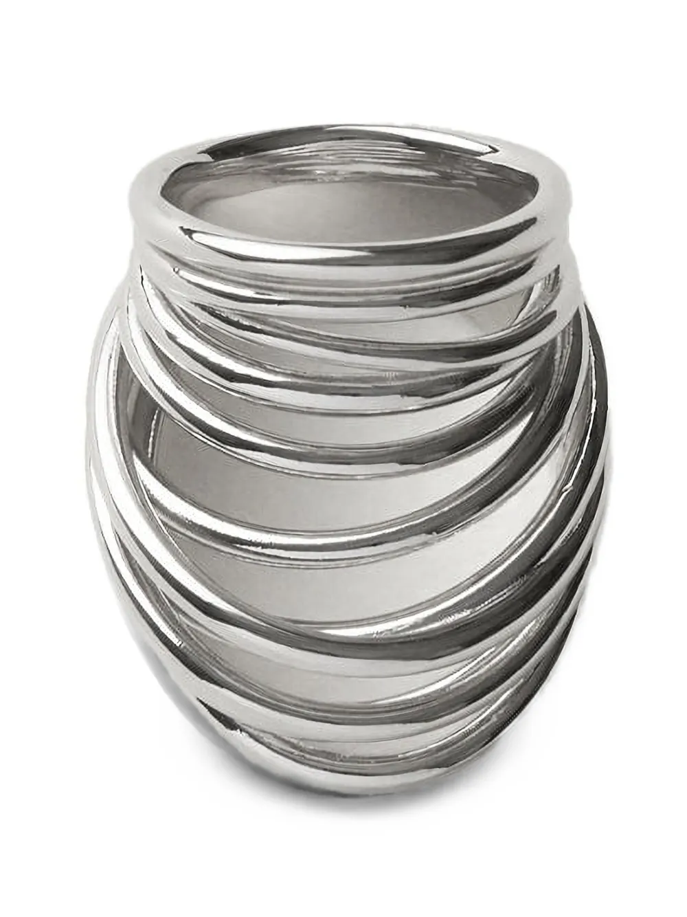 Panconesi Orbit Multi-band Ring In Silber