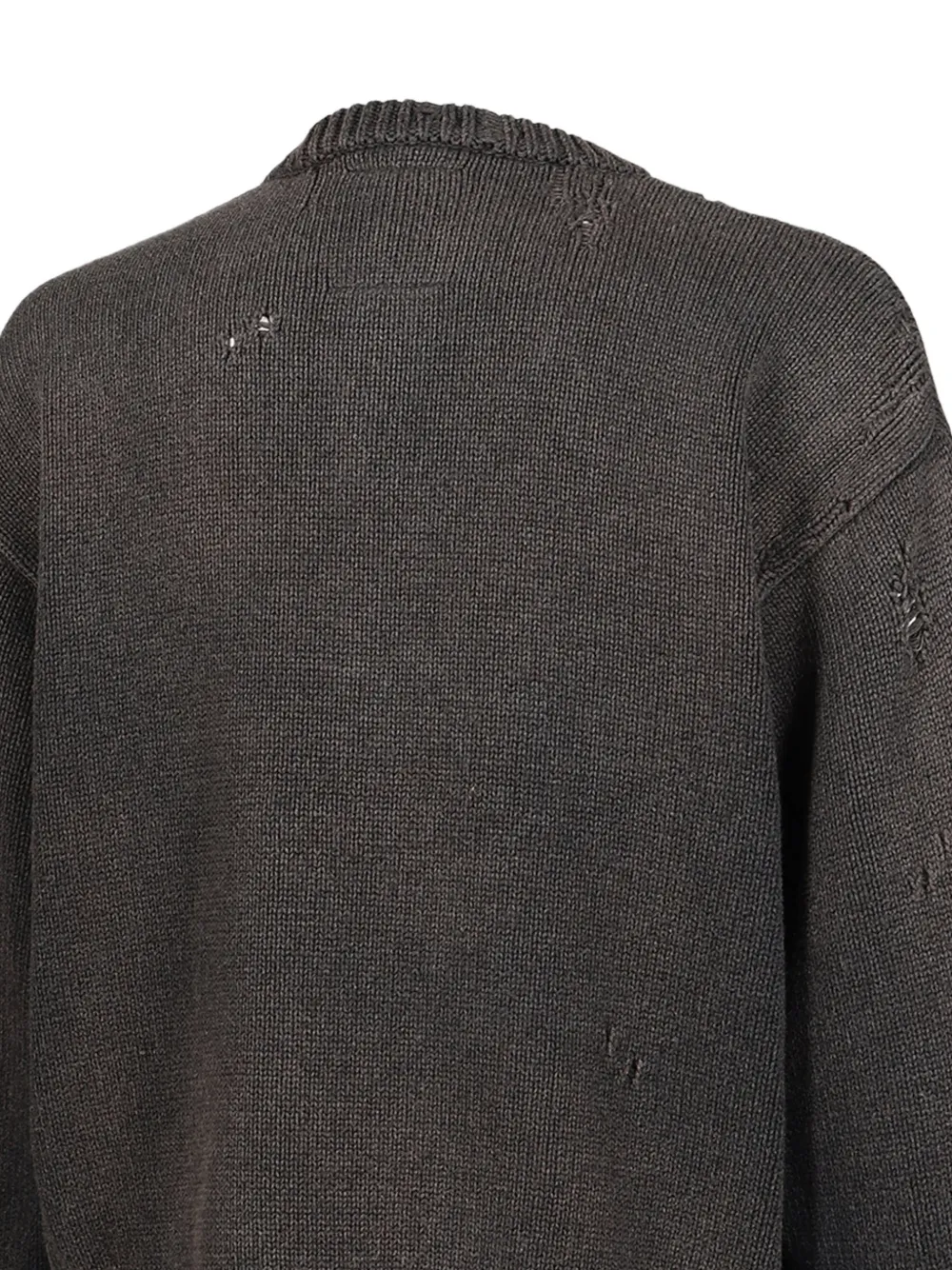 Maison MIHARA YASUHIRO Gebreide trui met jacquard Grijs
