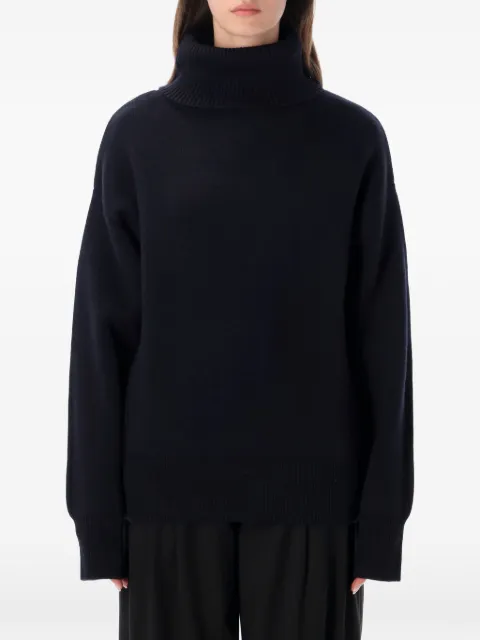 Rhea roll-neck drop-shoulder sweater