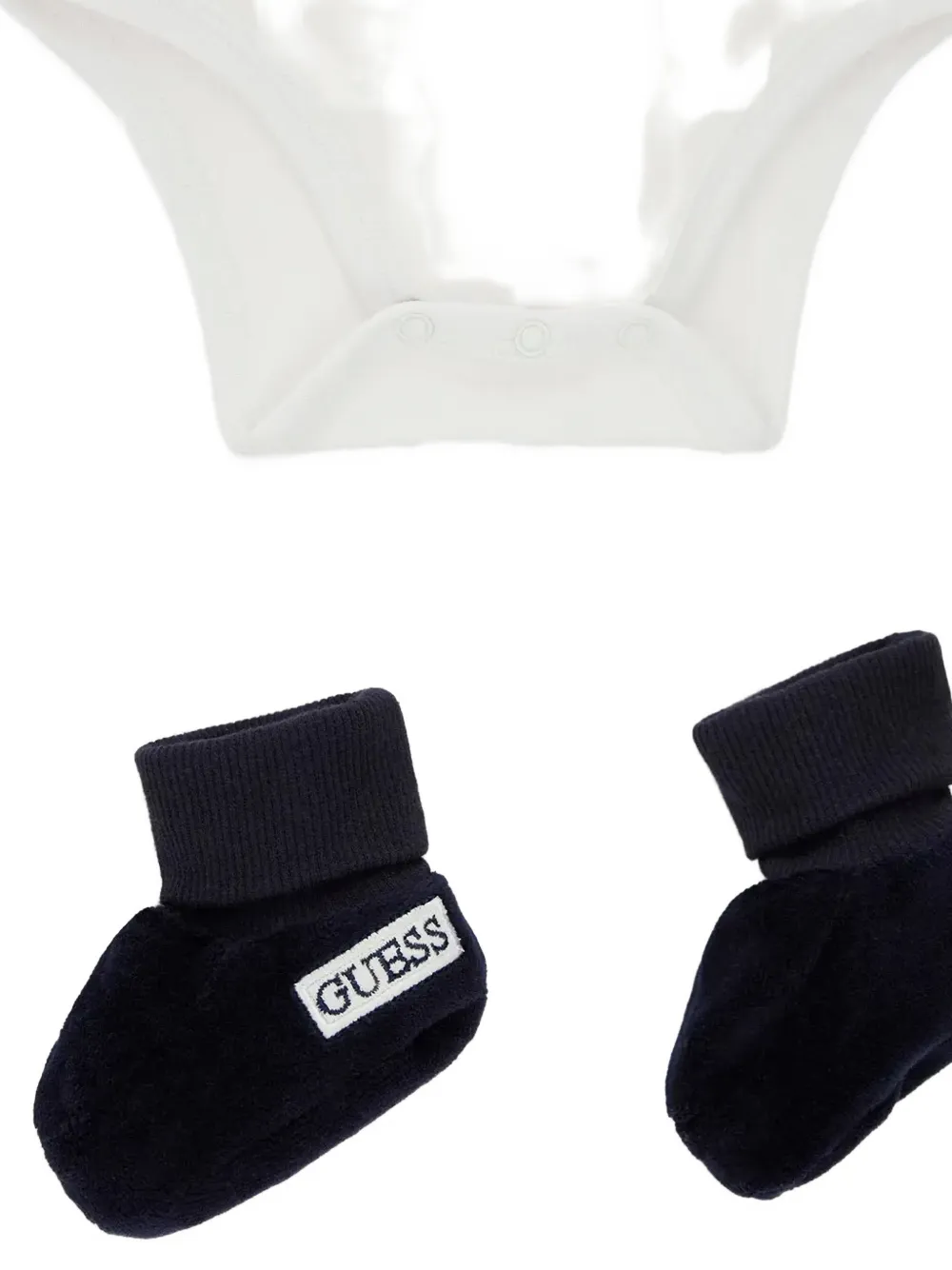 guess kids logo-embroidered tracksuit set (set of five) Blauw
