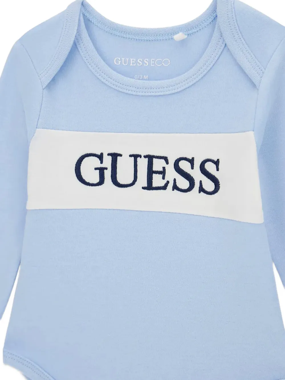 guess kids logo-embroidered tracksuit set (set of five) Blauw