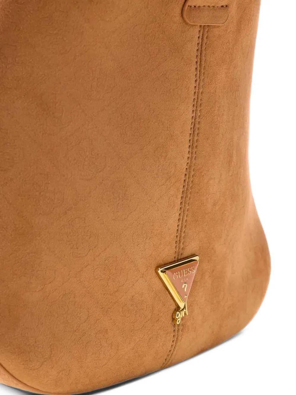 guess kids logo-embossed shoulder bag Bruin