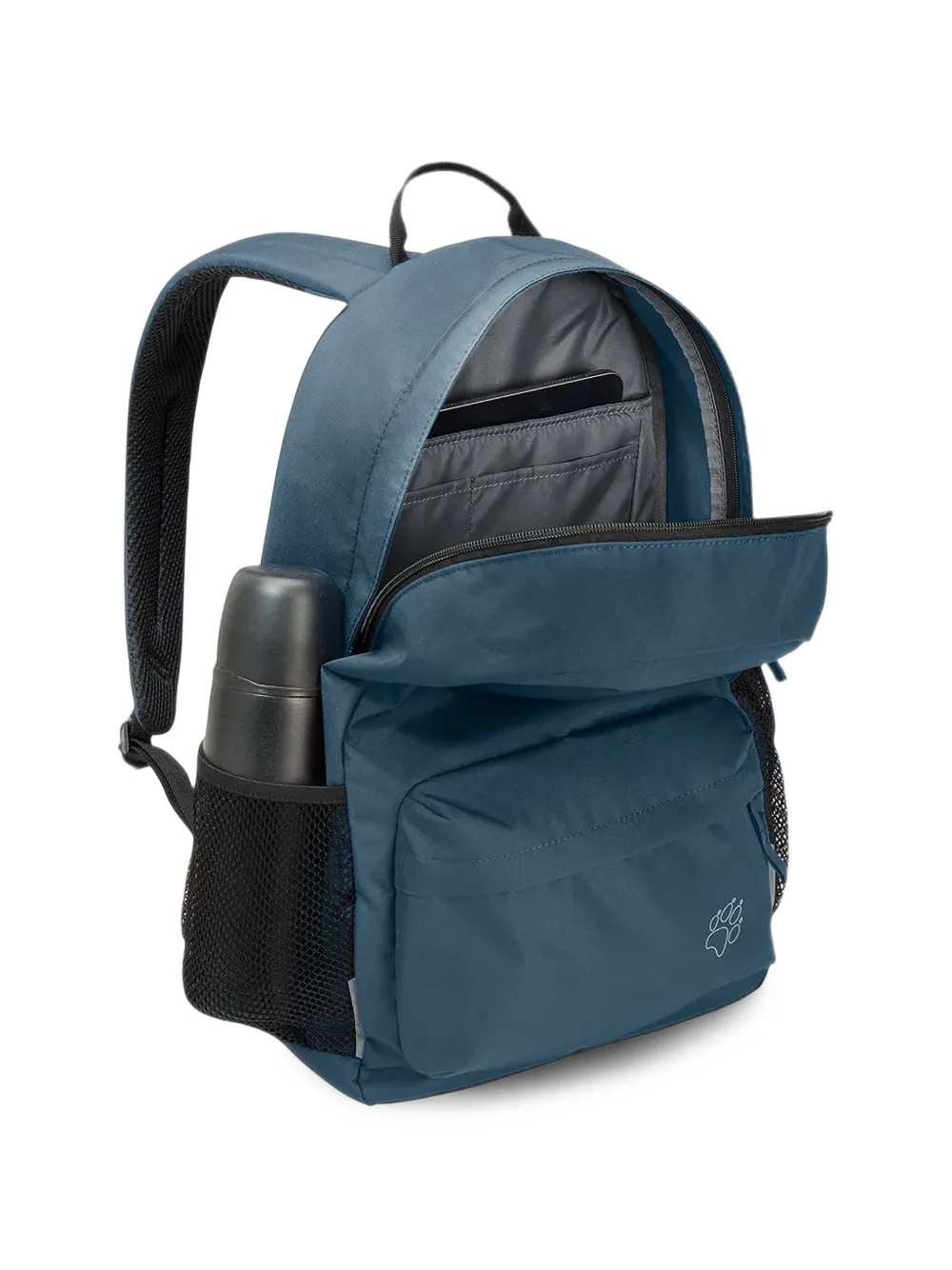 JACK WOLFSKIN Rugzak met logoprint Blauw