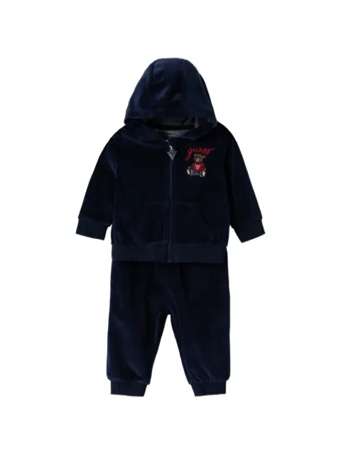 guess kids bear-embroidered tracksuit set (set of two)