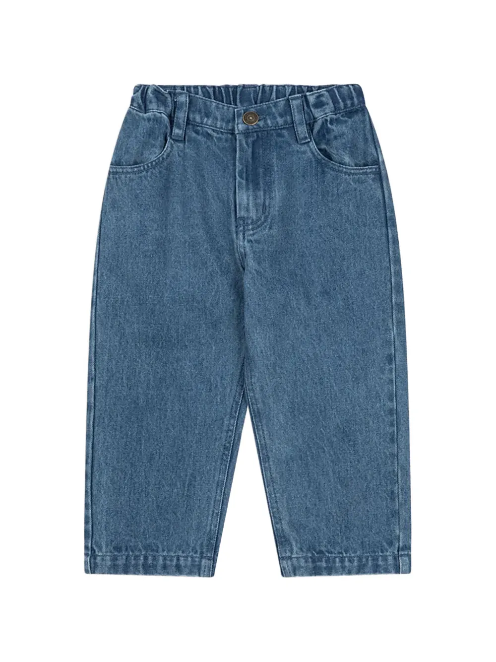 Konges Sløjd Elba elasticated-waist jeans - Bleu Konges Sløjd Elba elasticated-waist jeans - Bleu