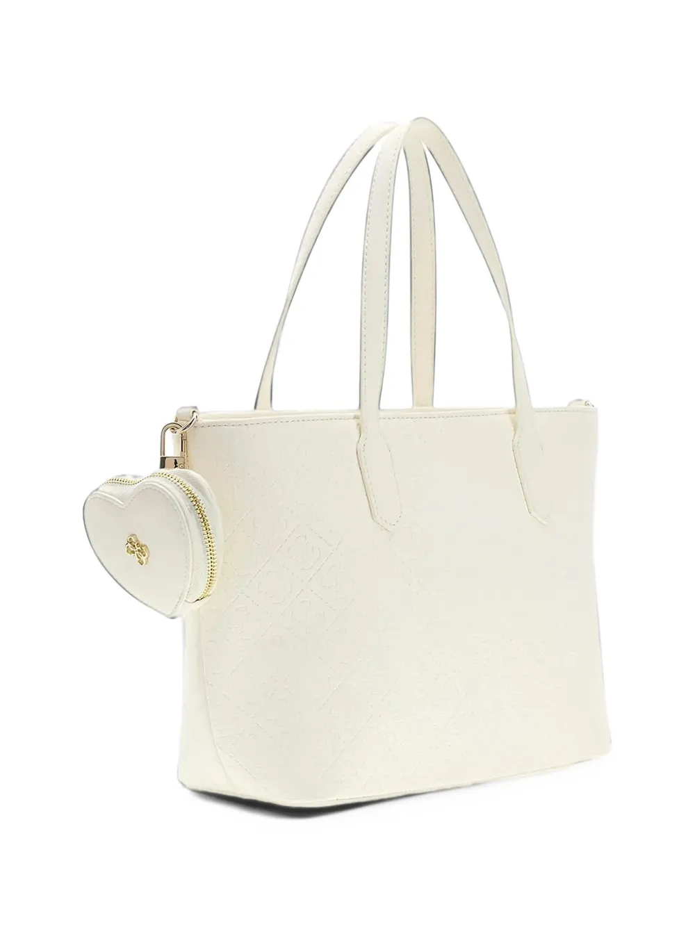 guess kids logo-embossed tote bag Beige