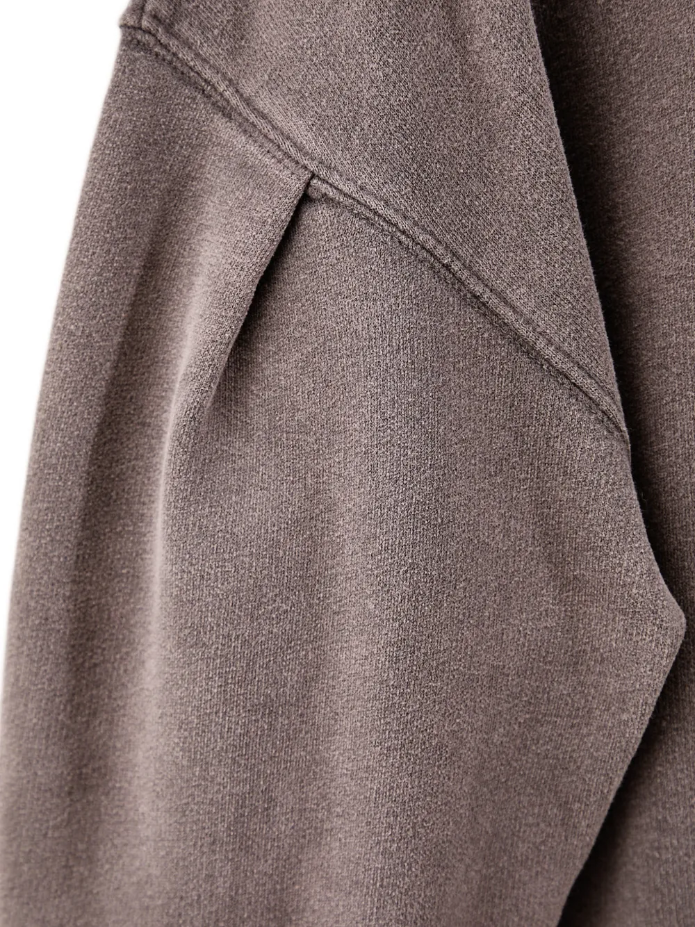 American Vintage Jitbay logo-print high-neck sweatshirt Grijs
