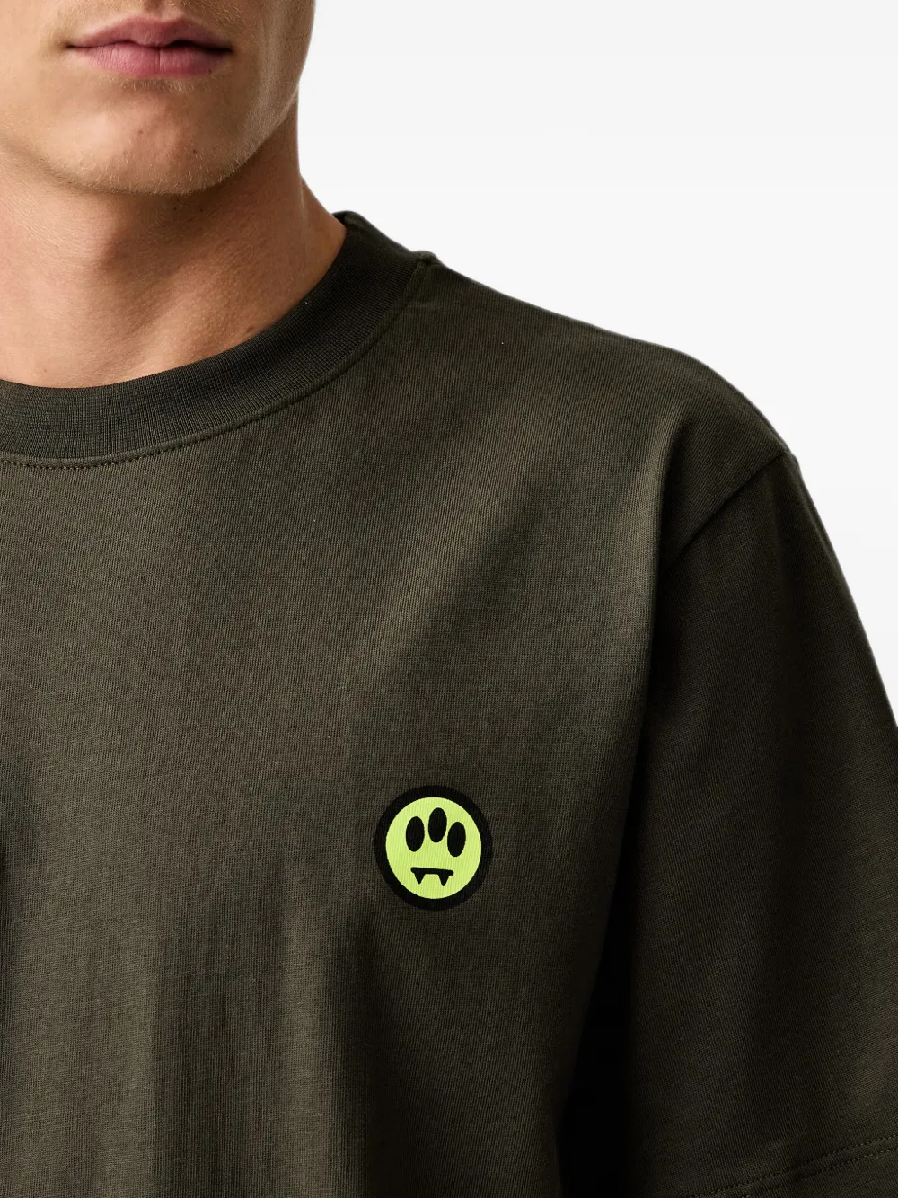 BARROW logo-print T-shirt Groen