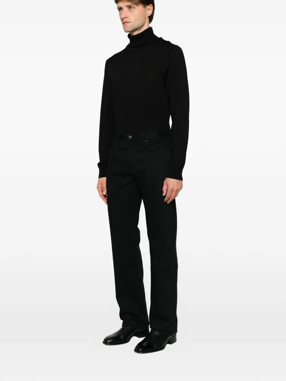 TOM FORD washed-finish jeans Zwart