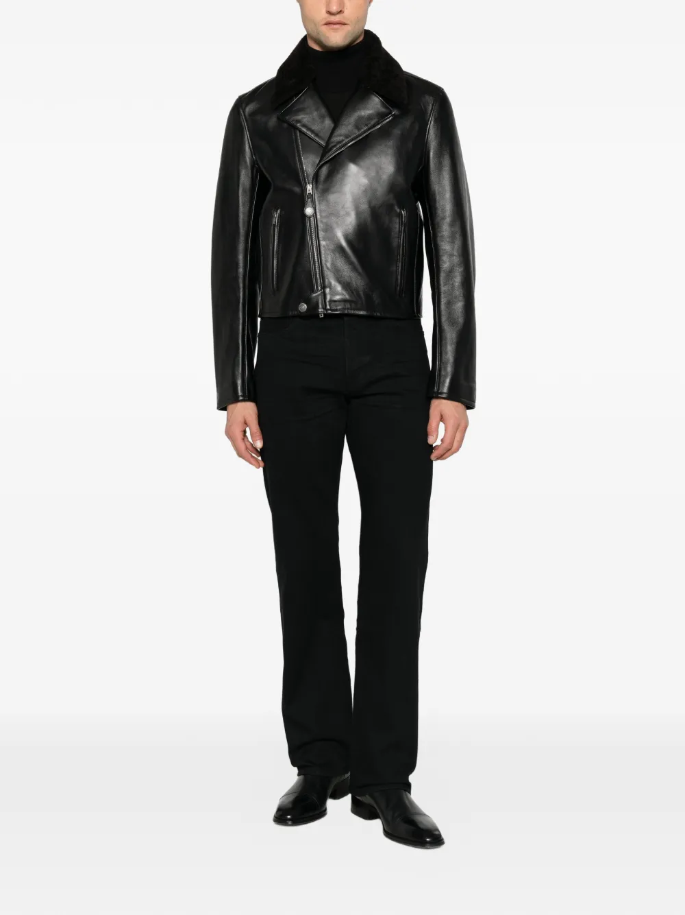 TOM FORD washed-finish jeans Zwart