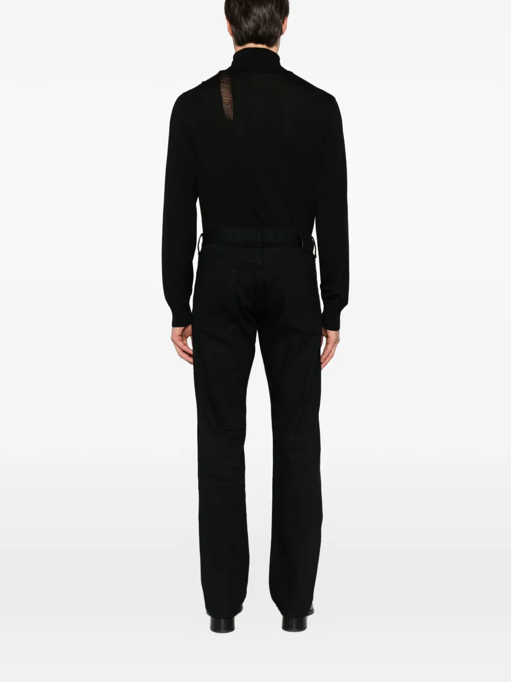 TOM FORD washed-finish jeans Zwart