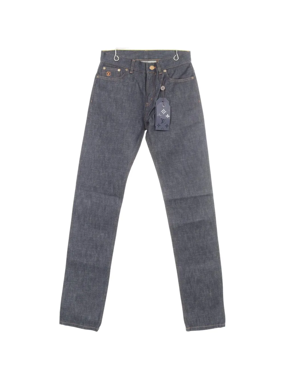 Louis Vuitton Pre-Owned jean slim (années 2020) - Bleu Louis Vuitton Pre-Owned jean slim (années 2020) - Bleu