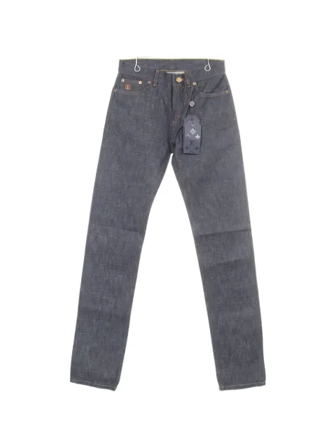 Louis Vuitton Pre-Owned 2020s slim-fit jeans